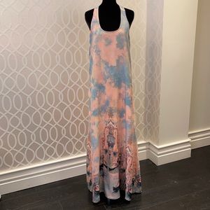 Ark & Co. watercolor maxi dress